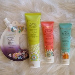 🌵4 Piece Pacifica Skincare set + Beauty bonus